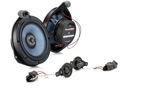 System głośników do Fiata Ducato MK2 - GLADEN ONE 165 Ducato MK2 165MM