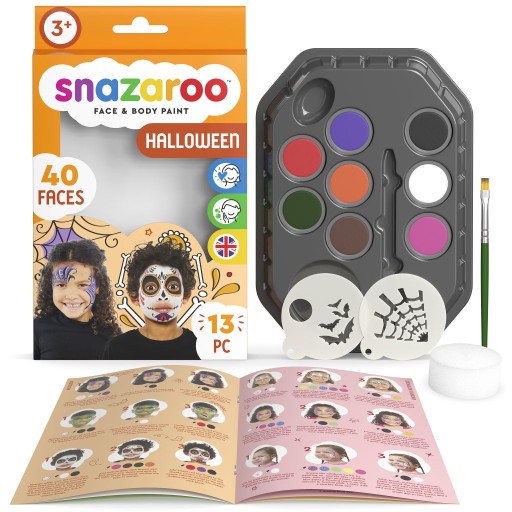 SNAZAROO ZESTAW DO MALOWANIA TWARZY HALLOWEEN
