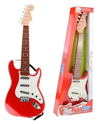 GITARA ELEKTRYCZNA DLA DZIECI Z PODKŁADAMI