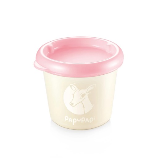Pojemnik PAPU PAPI 150 ml, 2 szt., różowy