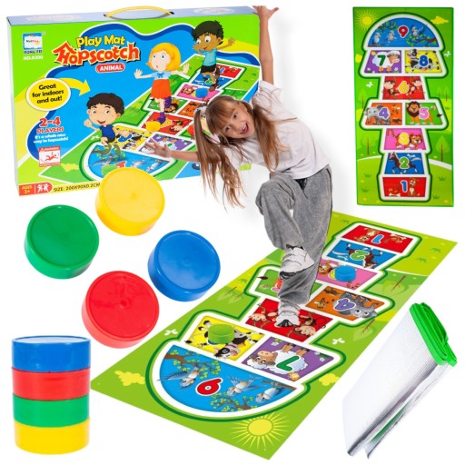Gra w klasy duża mata do zabawy składana 200x90