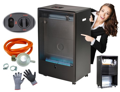 PIECYK PIEC GAZOWY GRZEJNIK 4,2 kW BEZZAPACHOWY