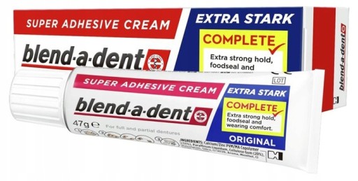 BLEND A DENT EXTRA MOCNY KLEJ DO PROTEZ ORIGINAL