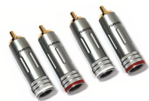 WTYKI CINCH RCA FURUTECH FP-160(G) 4SZT. MOSIĄDZ