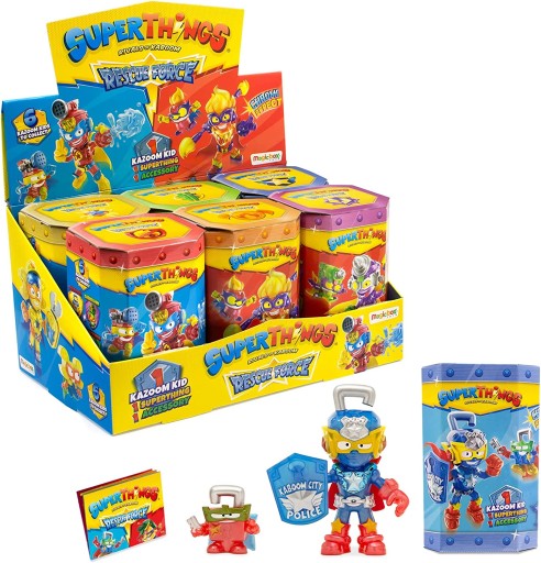 SUPER ZINGS SERIA 10 THINGS KAZOOM KID x 6 FIGURKA