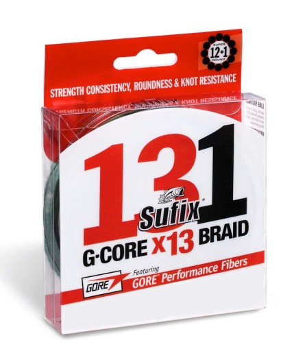 SUFIX PLECIONKA 131 VIS GREEN 0,128MM 13 WŁÓKIEN!