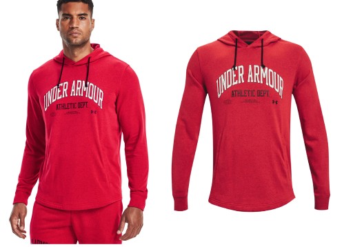 UNDER ARMOUR BLUZA MĘSKA Z KAPTUREM SPORTOWA XXL