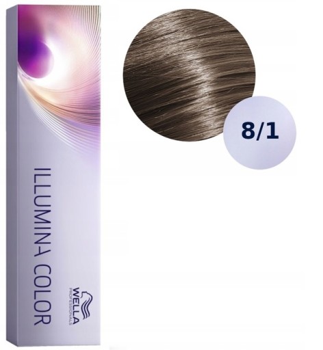 WELLA FARBA ILLUMINA COLOR 60 ml Nr 8/1