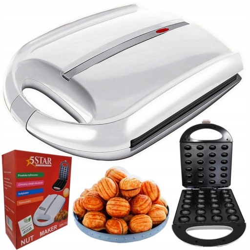 OPIEKACZ 5STAR NAJMOCNIEJSZY 1400W DO ORZESZKÓW CIASTEK ORZESZKI nesco