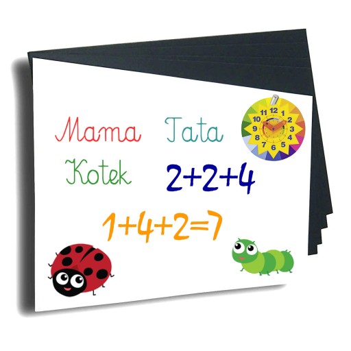 TABLICA MAGNETYCZNA SUCHOŚCIERALNA SAMOPRZYLEPNA