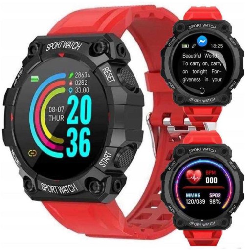 SMARTWATCH FD68 SMARTBAND OPASKA SPORTOWA PULS