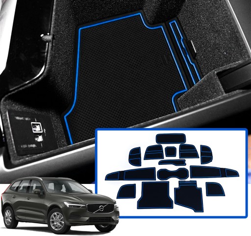 Gumowe Maty Antypoślizgowe Dywaniki Volvo XC60 II