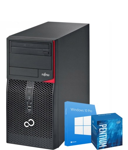Komputer Fujitsu Esprimo P556/E90+ MT |Intel| 8GB DDR4| 256GB SSD |dvd-rw