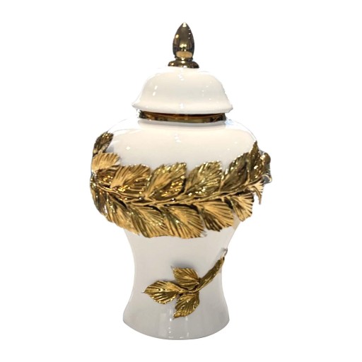 Ceramiczny słoik imbirowy prezent zestaw herbaty do salonu pudełko S