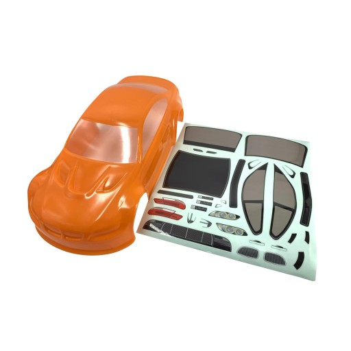 10. Pokrywa karoserii samochodu RC z rozstawem osi do modelu 1:10 RC