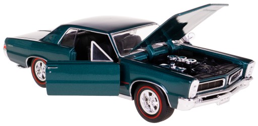 1965 PONTIAC GTO MODEL METALOWY WELLY 1:24 ZIELONY
