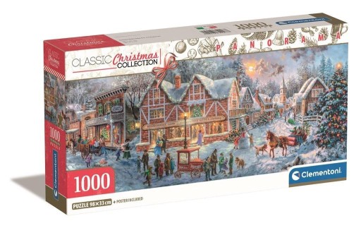 PUZZLE 1000 PANORAMA COMPACT CHRISTMAS COLLECTION