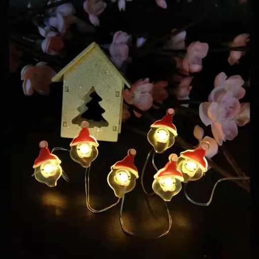 LED Christmas Decorative Light String Santa Claus
