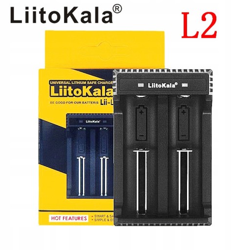 ŁADOWARKA LiitoKala L2 Lii-L2 do akumulatorów Li-ion 18350 18650 21700