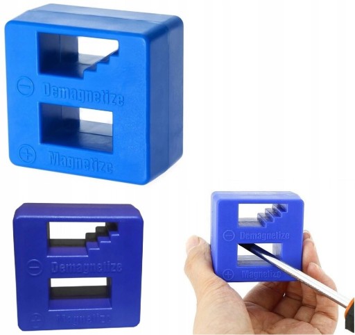 MAGNETYZER DEMAGNETYZER MAGNES WKRĘTAKÓW BITÓW 2W1