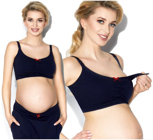 biustonosz do karmienia MITEX EASY BRA navy - XL