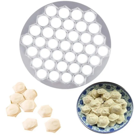 Forma Formy do Pierogów 3cm / Uszek 37 Pierożnica / Wytrzymała / METALOWA