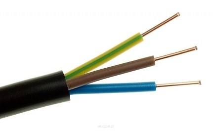Kabel ziemny YKY-3X2,5 (NYY-J) 0,6/1KV Ż/O