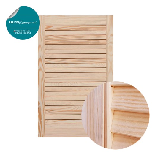 Drzwiczki ażurowe sosnowe 44,4 x 72 Front szuflady producent drewna diy