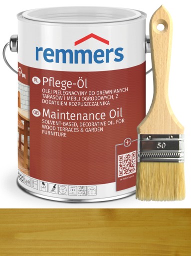 Remmers Pflege-ol olej drewna tarasu 2,5L Dąb jasn