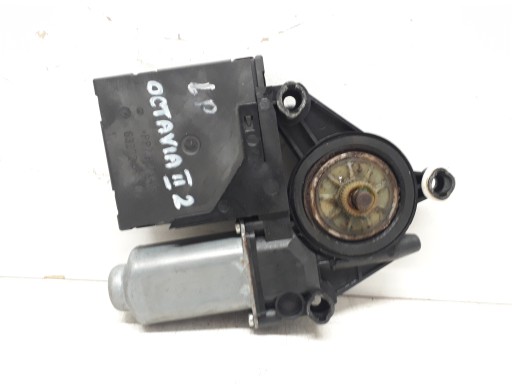 SKODA OCTAVIA 2 II 04- SILNICZEK SZYBY LEWY PRZÓD 1T0959701 1K0959793C