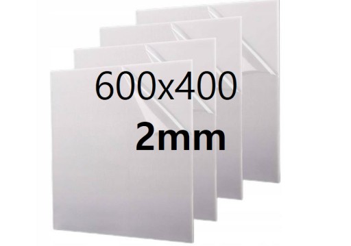 PLEKSI PLEXI PLEKSA PLEXA płyta na wymiar mleczna opal 60cm x 40cm x 2mm