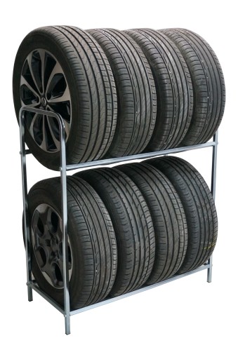 STOJAK REGAŁ NA OPONY KOŁA MAX PION 8x260 mm OCYNK
