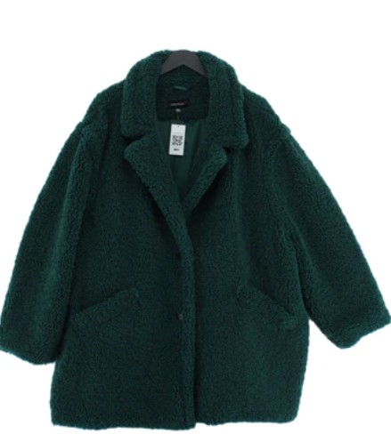 KAREN MILLEN KOŻUCH DAMSKI ZIELONY CASUAL 48 1YŁF