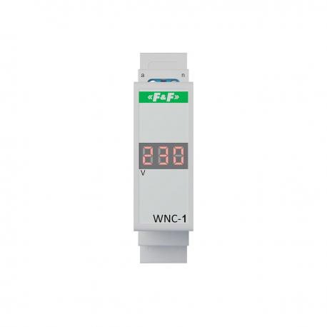 F&F WSKAŹNIK NAPIĘCIA - 1 FAZOWY LCD WNC-1