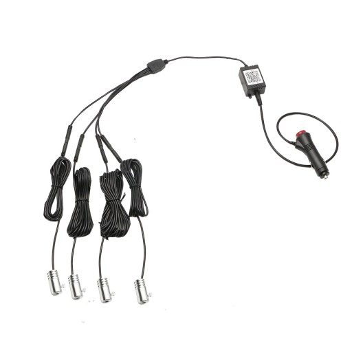 AMBIENT LIGHT ŚWIATŁOWÓD APLIKACJA RGB LED