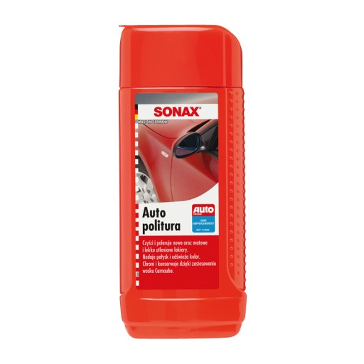 AUTO POLITURA SONAX 250ML OCHRONA LAKIERU WOSK