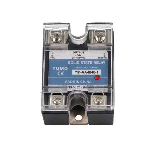 Przekaźnik SSR YM-AA4840-1 przejście przez zero, 40A, 70-280VAC, Yumo