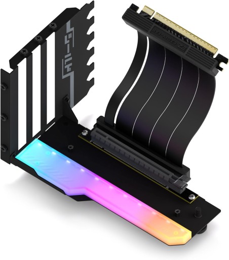 Uchwyt do karty graficznej ARGB Shirudo EZDIY-FAB Riser PCIE 4.0 Vertical