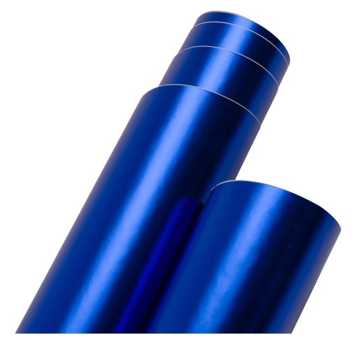 FOLIA OKLEINA CHROM MAT NIEBIESKA PERŁA 50x152cm