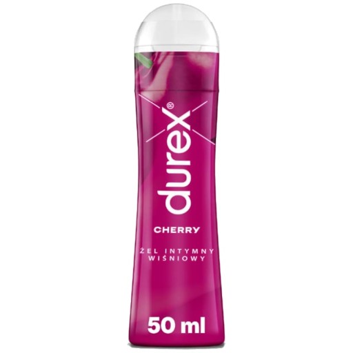 DUREX PLAY WIŚNIA ŻEL INTYMNY SMAKOWY 50 ml Nawilżający Lubrykant Wodny
