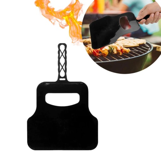 Wachlarz do Rozpalania Grilla BBQ Dmuchawa ręczna Wentylator do ognia.