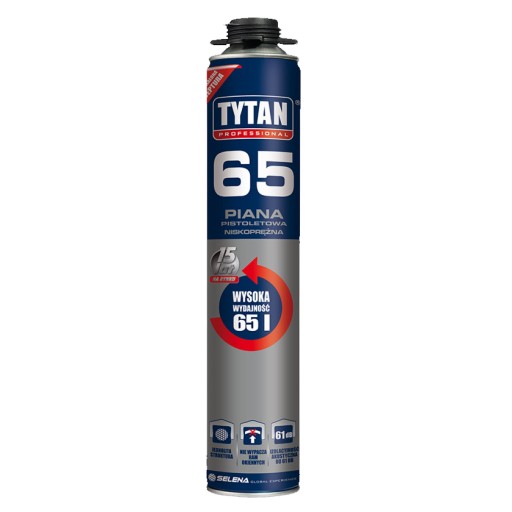 PIANA PIANKA PISTOLETOWA TYTAN 65 o2 NISKOPRĘŻNA