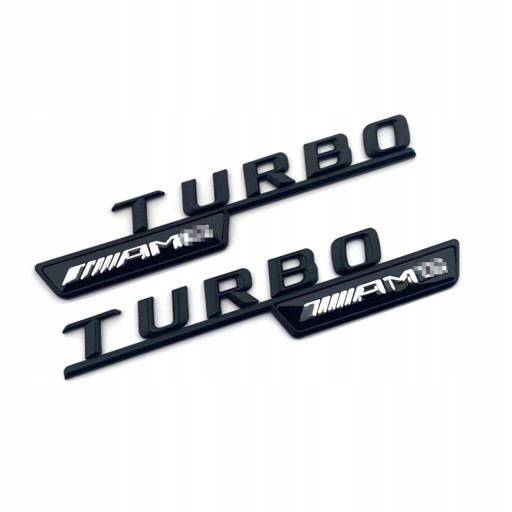 EMBLEMAT ZNACZEK LOGO TURBO AMG MERCEDES