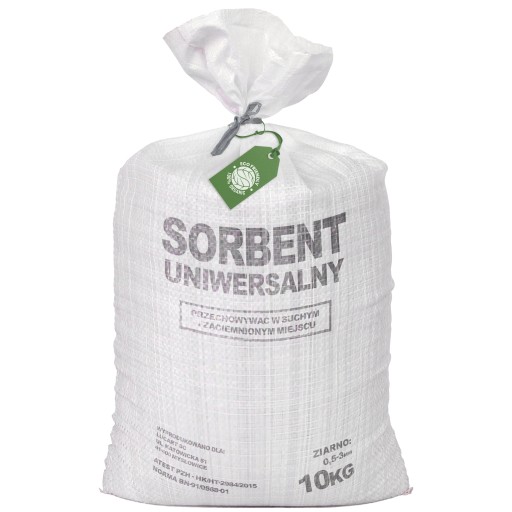 SORBENT UNIWERSALNY 20L OLEJE FARBY SMARY 10KG