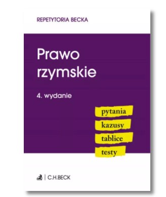 PRAWO RZYMSKIE WYDANIE 4 PRACA ZBIOROWA NOWA