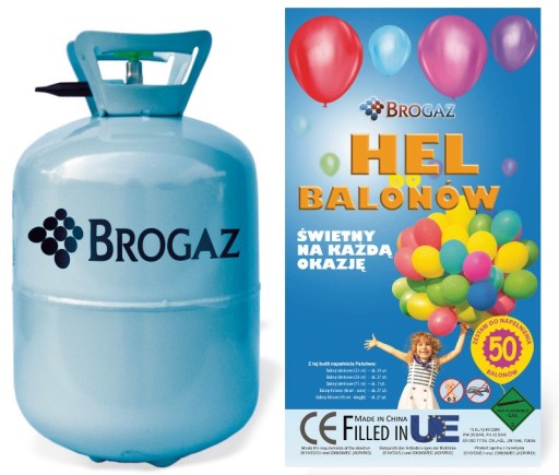 Butla z Helem 0,42 m3 - na 50 balonów - Kraków
