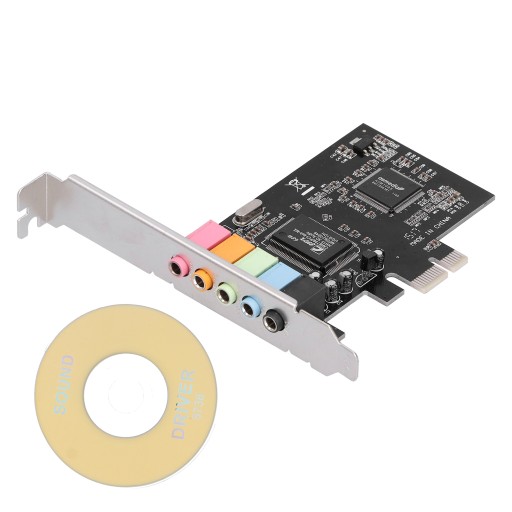 Karta dźwiękowa wewnętrzna win7 PCI-E 5.1 kanały CMI8738