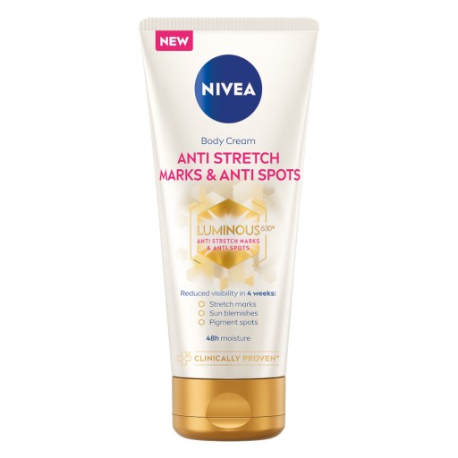 NIVEA LUMINOUS630 ANTI MARKS Krem do ciała na rozstępy przebarwienia 200 ml