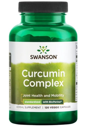 SWANSON Curcumin complex KURKUMA 95% + piperyna
