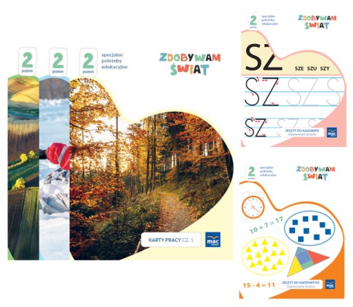 Zdobywam Świat Zestaw Poziom 2 MAC Edukacja